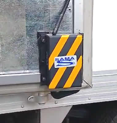 Candado y GPS para camión, trailer, caja seca